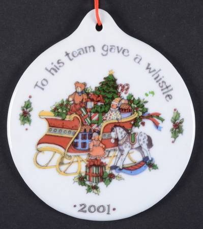Christmas Story 2001 Annual Ornament by Portmeirion