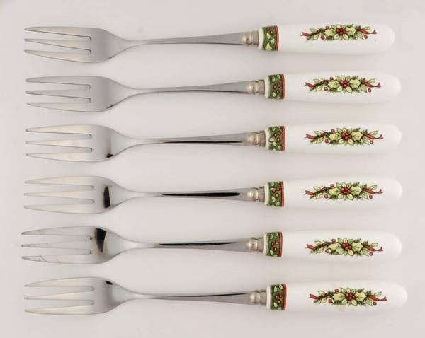 Christmas Story Pastry Fork - Set of 6
