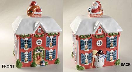 Christmas Story Figural Cookie Jar & Lid