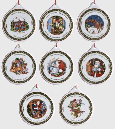 Christmas Story Ornament - Set of 8 (Motifs 1-8)