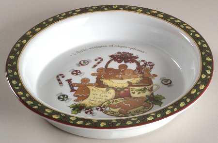 Christmas Story 10" Pie Baking Plate