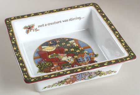Christmas Story 10" Square Baker