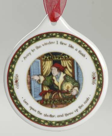 Christmas Story Ornament by Portmeirion