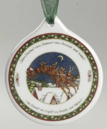 Christmas Story Ornament by Portmeirion