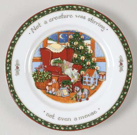Christmas Story Mini Plate 4"