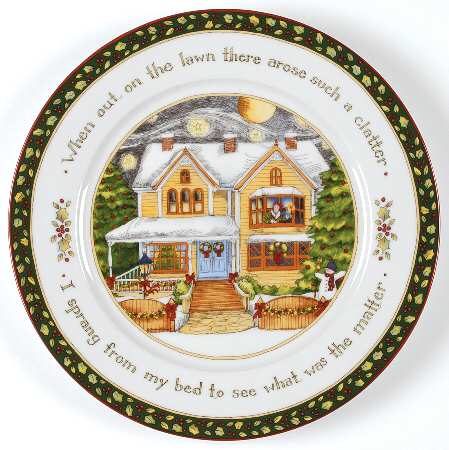 Christmas Story Dinner Plate