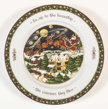 Christmas Story Dinner Plate
