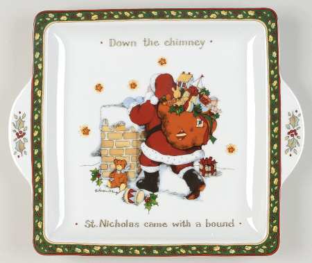 Christmas Story 12" Square Serving Platter