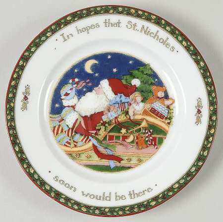 Christmas Story Mini Plate 4"