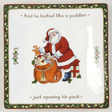 Christmas Story 7" Square Plate