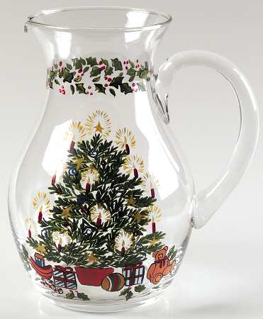 Christmas Story 56 Oz Glassware Pitcher by Portmeirion