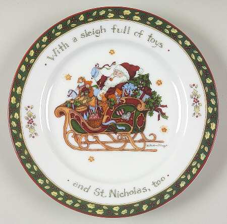 Christmas Story Bread & Butter Plate