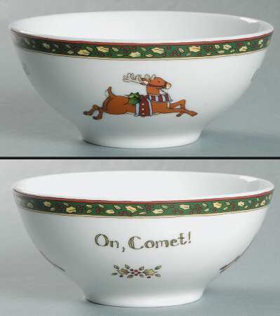 Christmas Story Fruit/Dessert (Sauce) Bowl