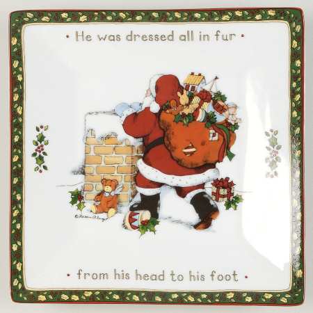 Christmas Story 7" Square Plate