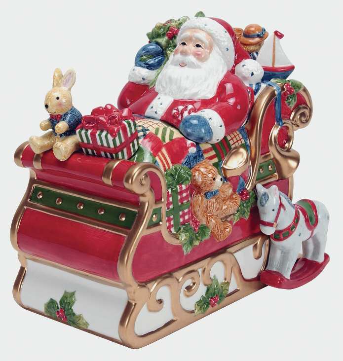 Christmas Story Cookie Jar & Lid