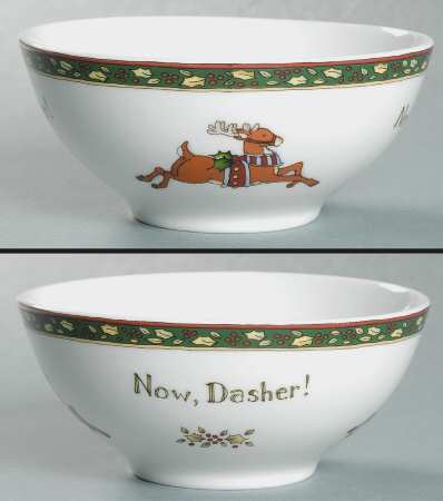Christmas Story Fruit/Dessert (Sauce) Bowl