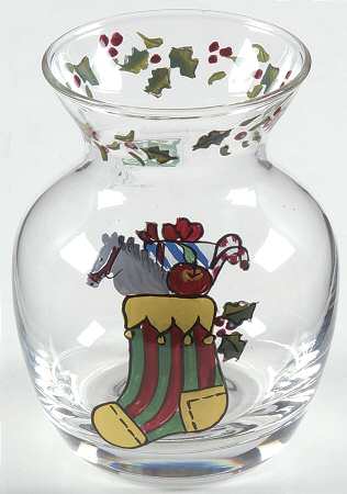 Christmas Story Glassware Mini Vase