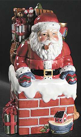 Christmas Story Cookie Jar & Lid
