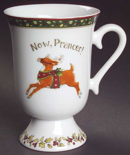 Christmas Story Pedestal Mug by Portmeirion