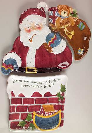 Christmas Story Santa 3 Section Server