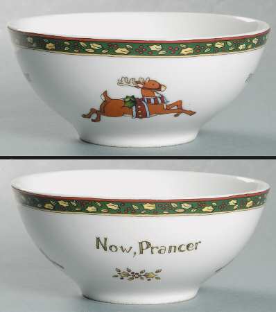 Christmas Story Fruit/Dessert (Sauce) Bowl