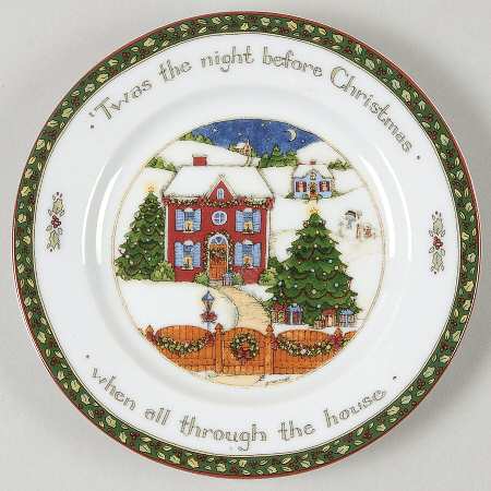Christmas Story Mini Plate 4"