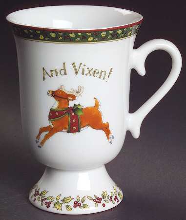 Christmas Story Pedestal Mug