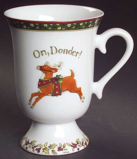 Christmas Story Pedestal Mug