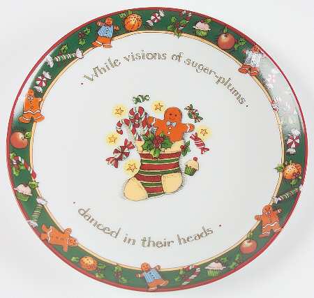 Christmas Story Child's Plate by Portmeirion