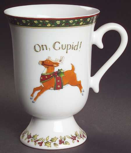 Christmas Story Pedestal Mug by Portmeirion