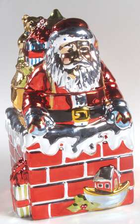 Christmas Story Cookie Jar & Lid by Portmeirion
