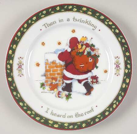 Christmas Story Bread & Butter Plate
