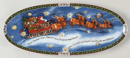 Christmas Story 16" Scenic Oval Platter