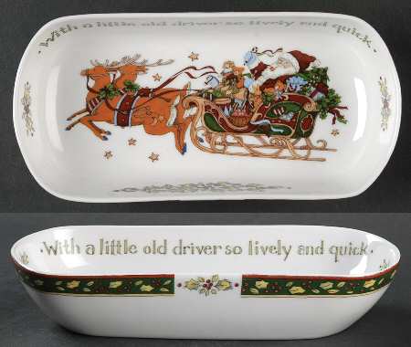 Christmas Story Cranberry Bowl