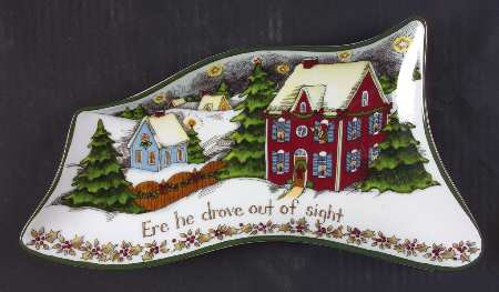 Christmas Story Bottom Section for Tree Shaped Server