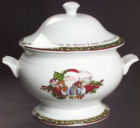 Christmas Story Tureen &  Lid
