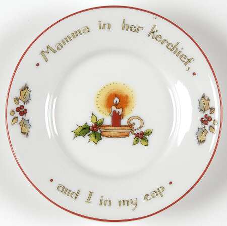 Christmas Story Saucer for Espresso Cup