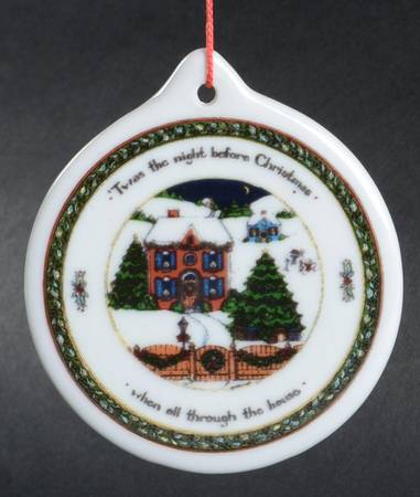 Christmas Story Ornament by Portmeirion