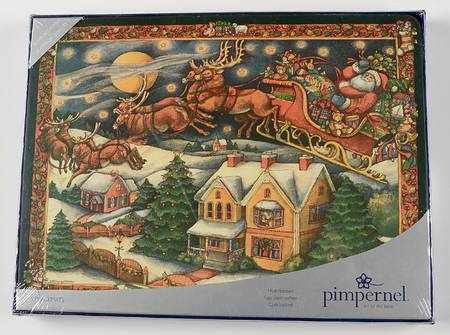 Christmas Story Small Corkboard Placemat - Set of 4