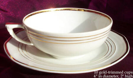 PL30 Flat Cup & Saucer Set