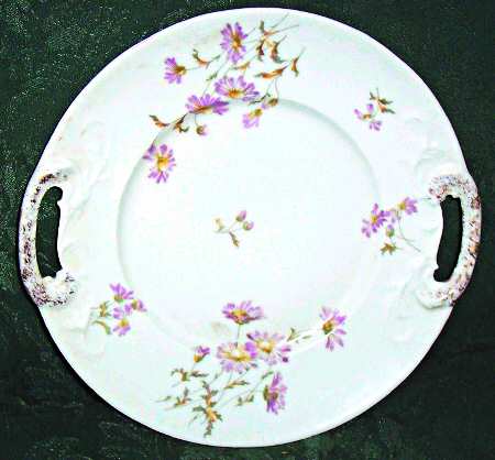 POY375 Handled Cake Plate