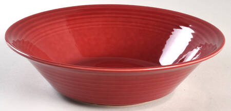 Festivale Red 9" Round Vegetable Bowl