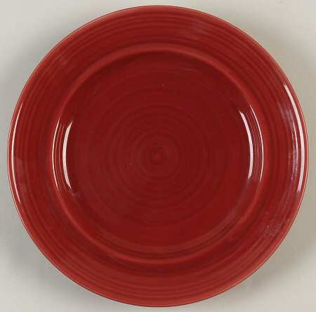 Festivale Red Salad Plate