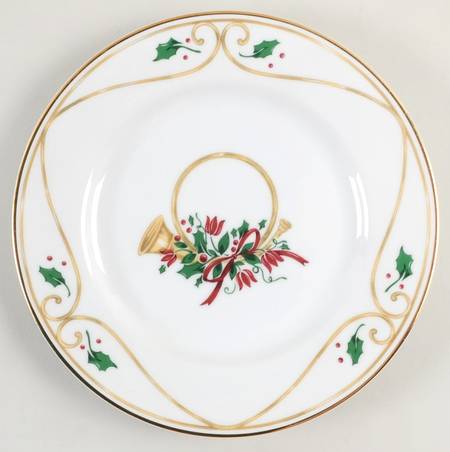 Holiday Accent Salad/Dessert Plate