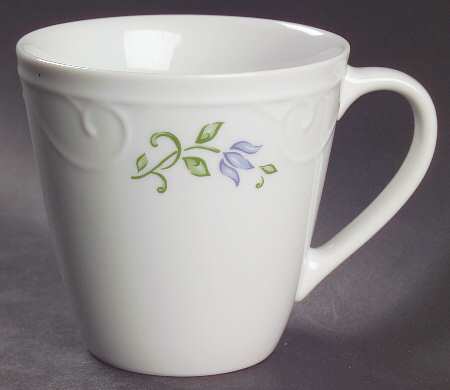 Floral Accent Mug