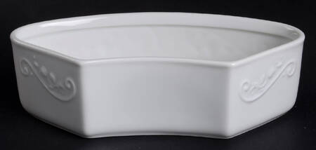 Veranda White 1 Side Dish for 6pc Entertaining Set