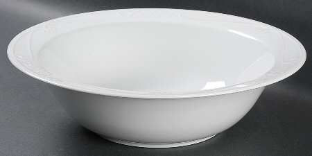 Veranda White 12" Pasta Serving Bowl
