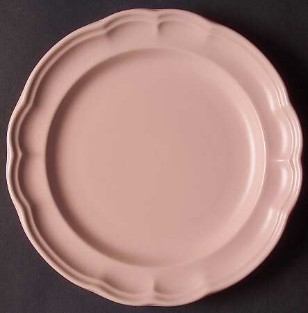 Tea Rose Accent Luncheon Plate