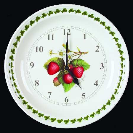 Strawberry Fair Hanging Wall Clock