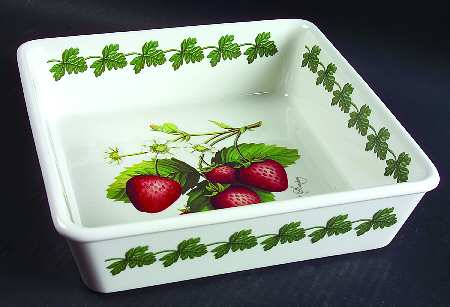 Strawberry Fair 9" Square Baker